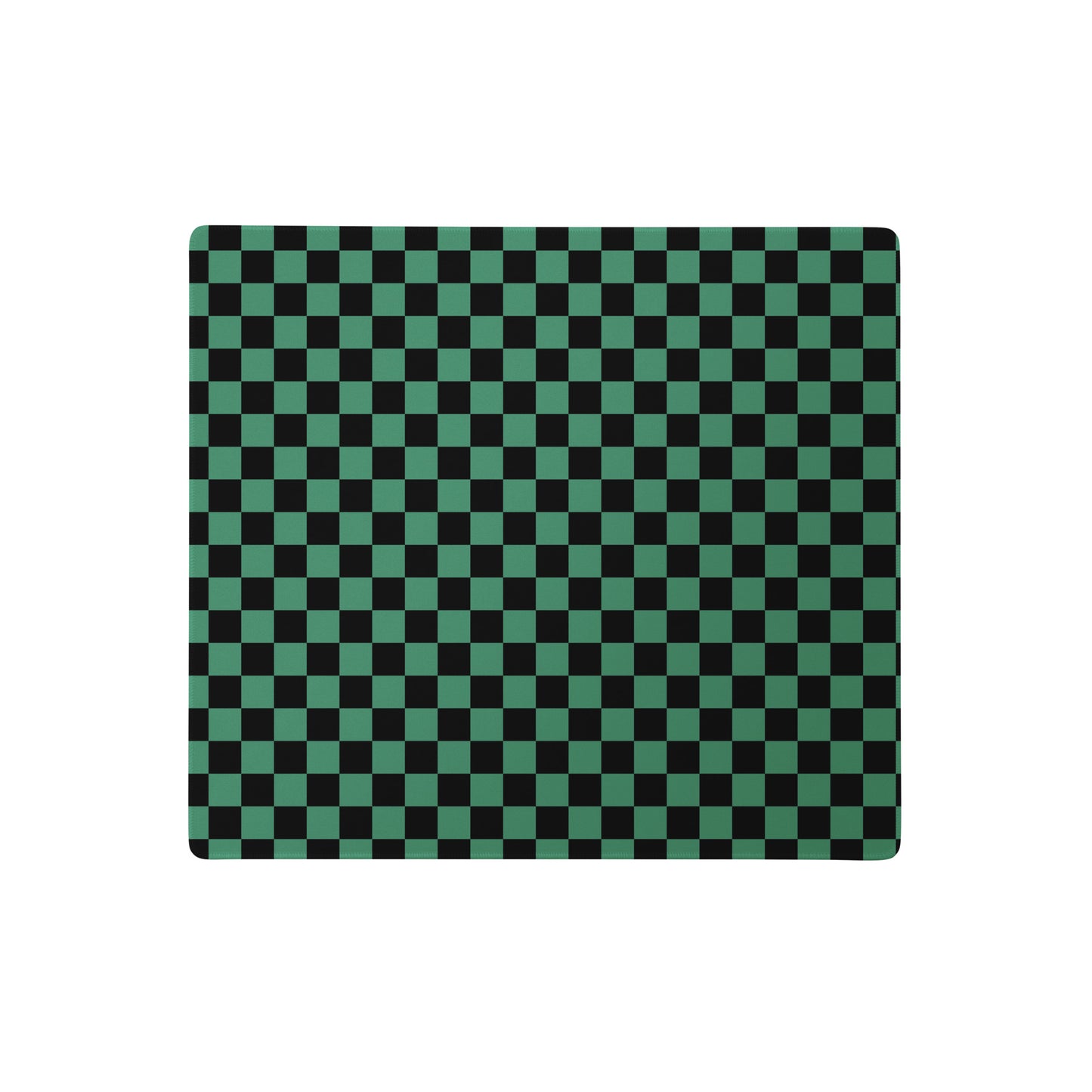 Light Green Checkerboard Mouse Mat
