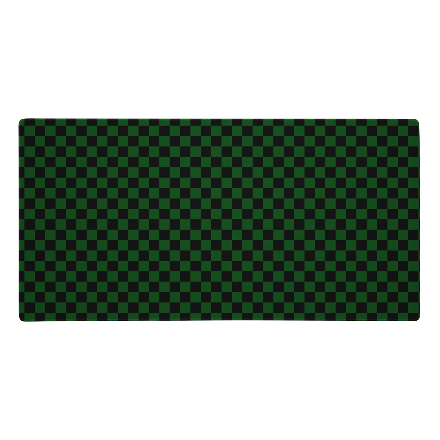 Green Checkerboard Mouse Mat