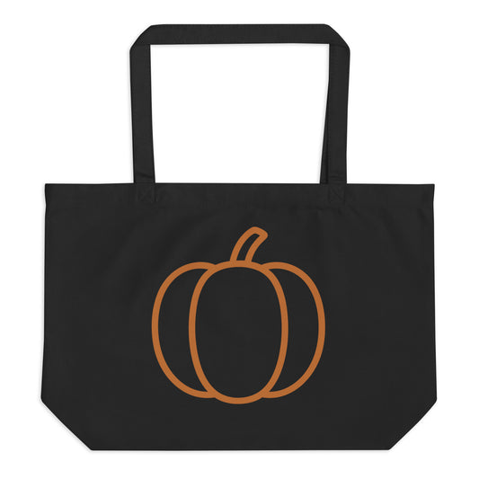 Orange Pumpkin Tote