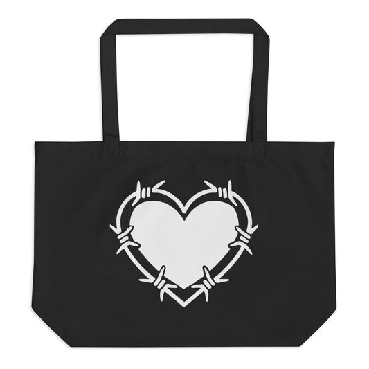 Barbed Heart Tote Bag