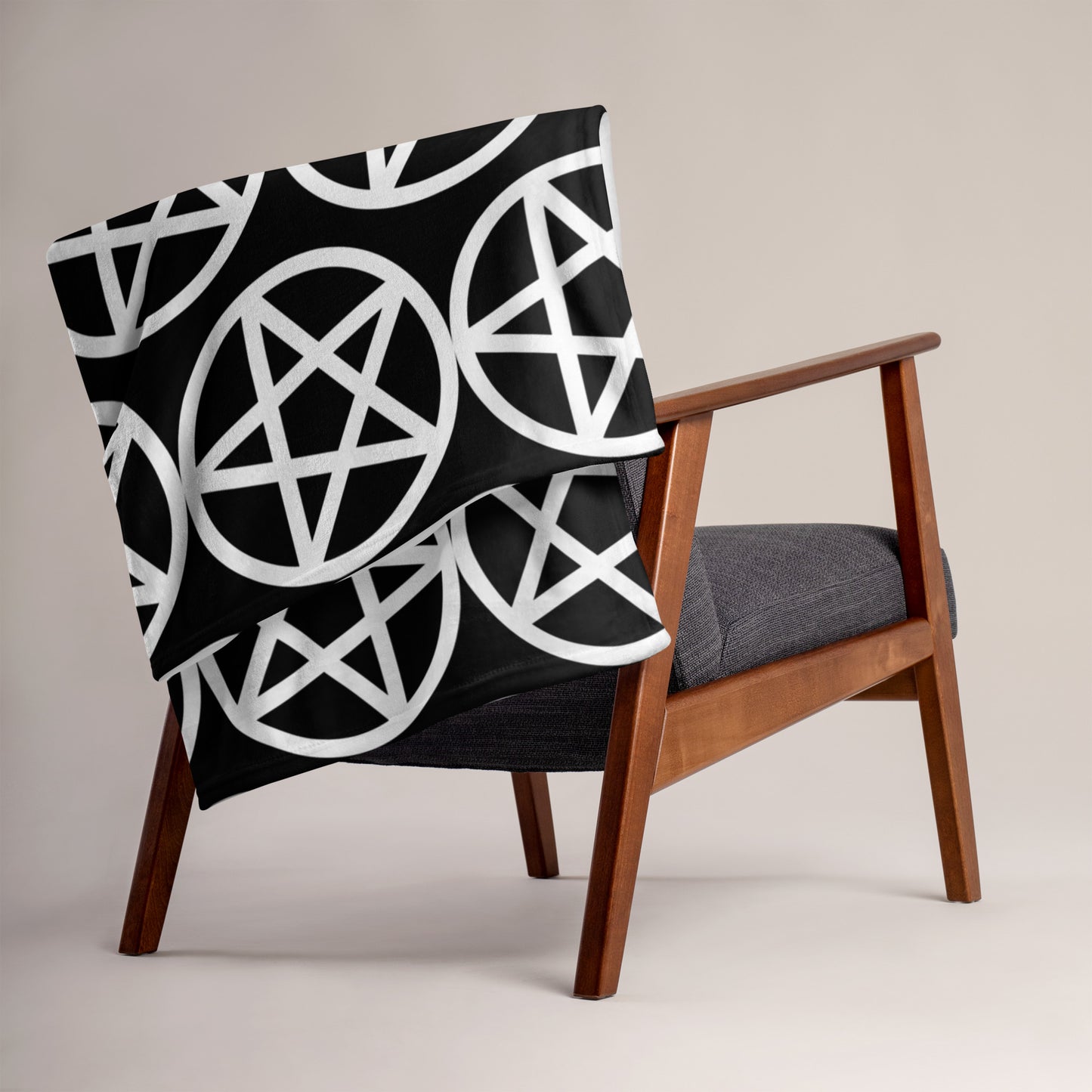 Pentagram Throw Blanket