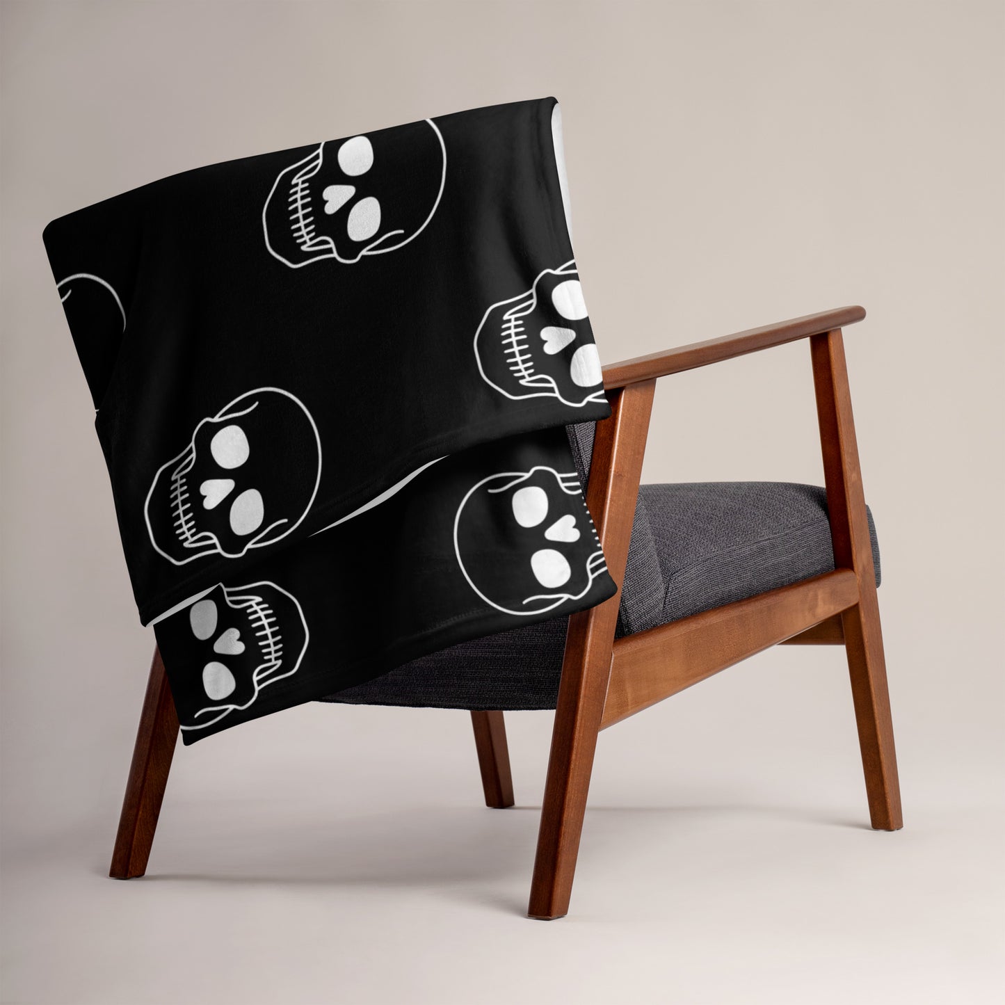 Skull Throw Blanket