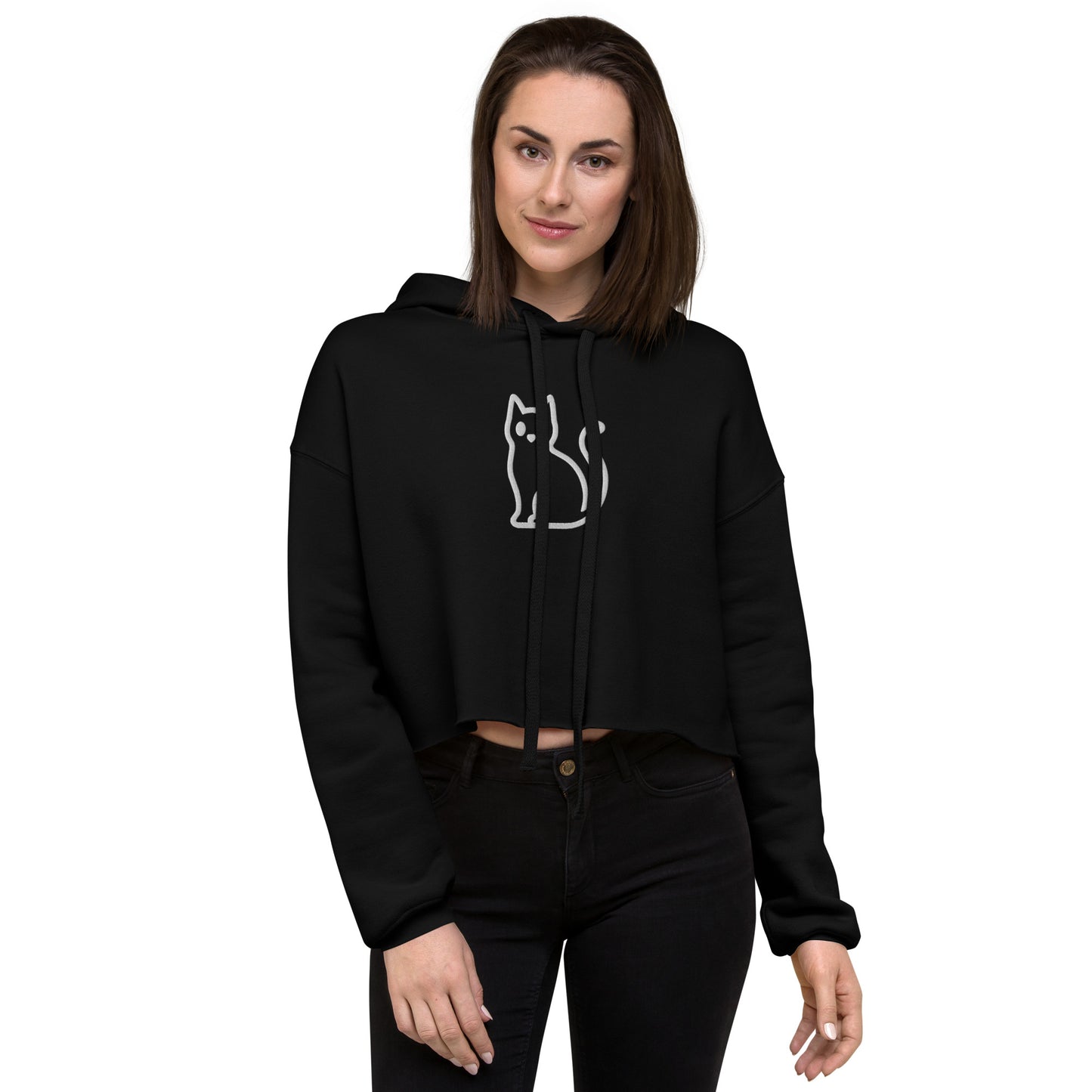 Familiar Cropped Hoodie