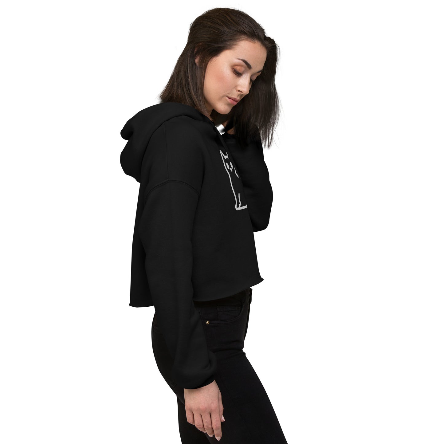 Familiar Cropped Hoodie
