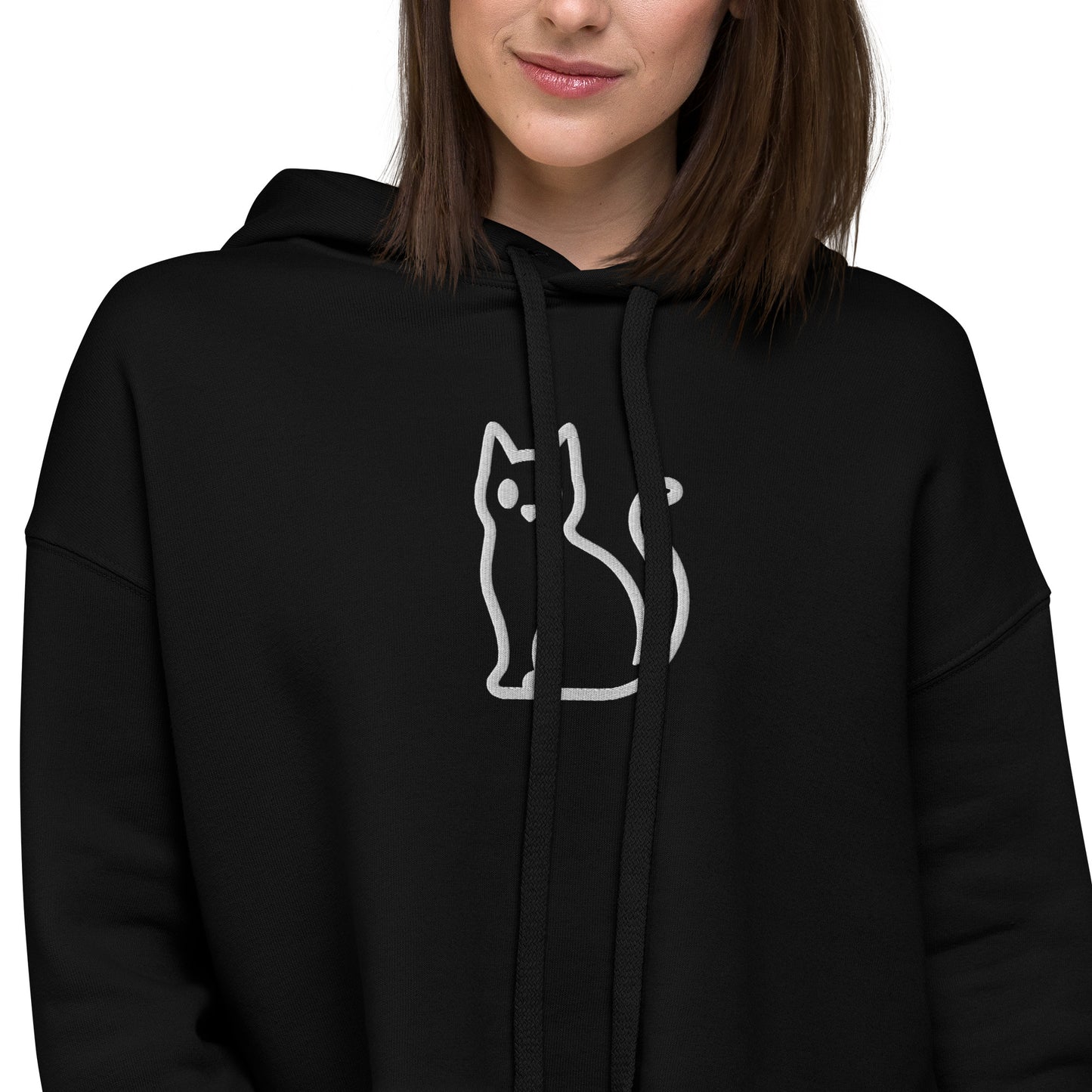 Familiar Cropped Hoodie