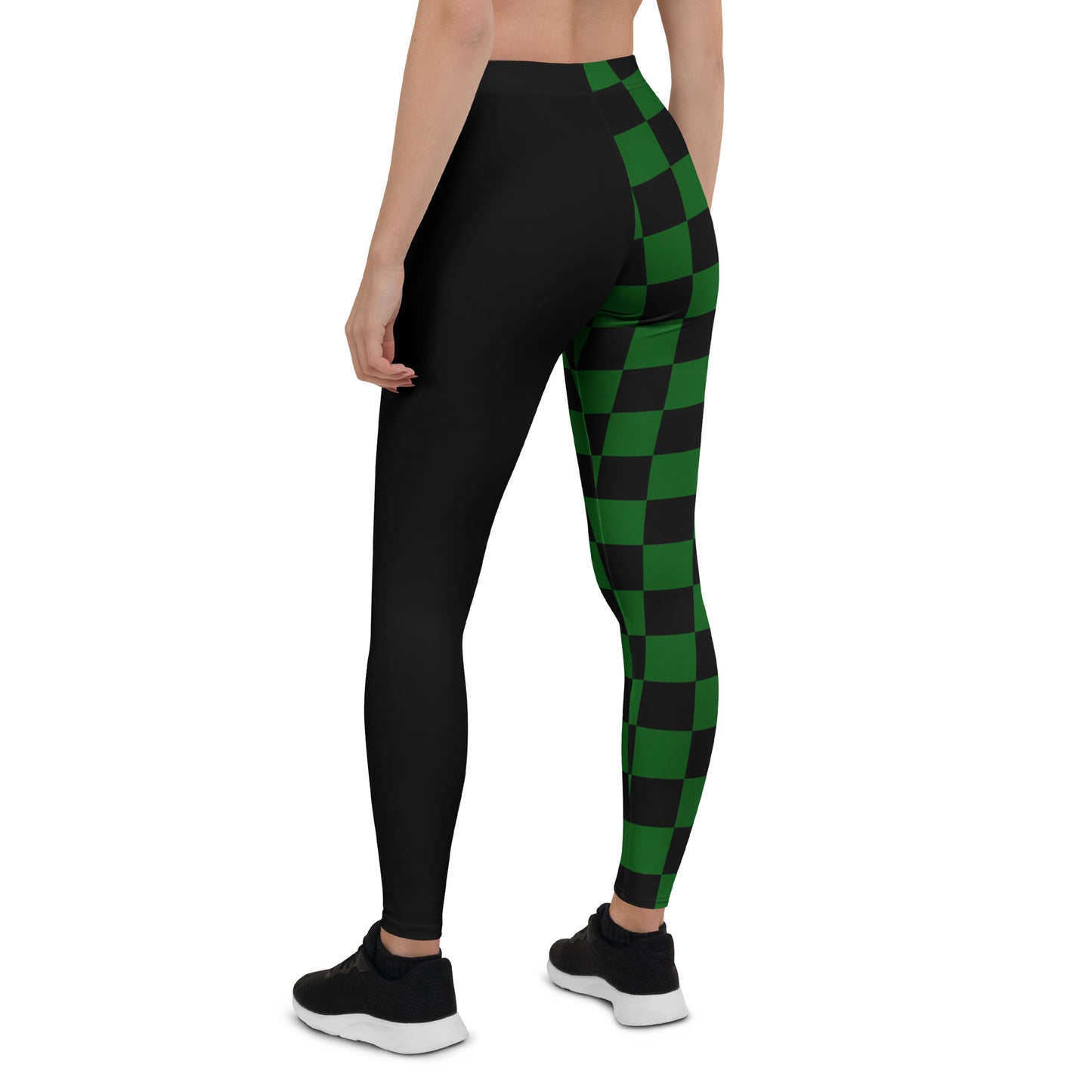 Venom Check Leggings – Green/Black