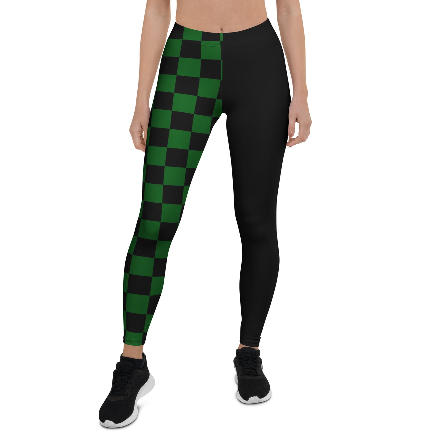 Venom Check Leggings – Green/Black
