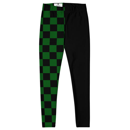 Venom Check Leggings – Green/Black