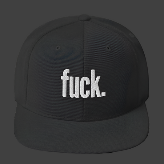 fuck. - Snapback