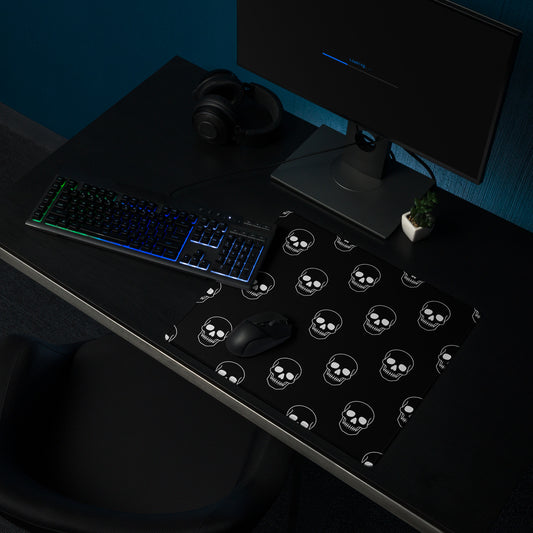 Skull Pattern Mouse Mat