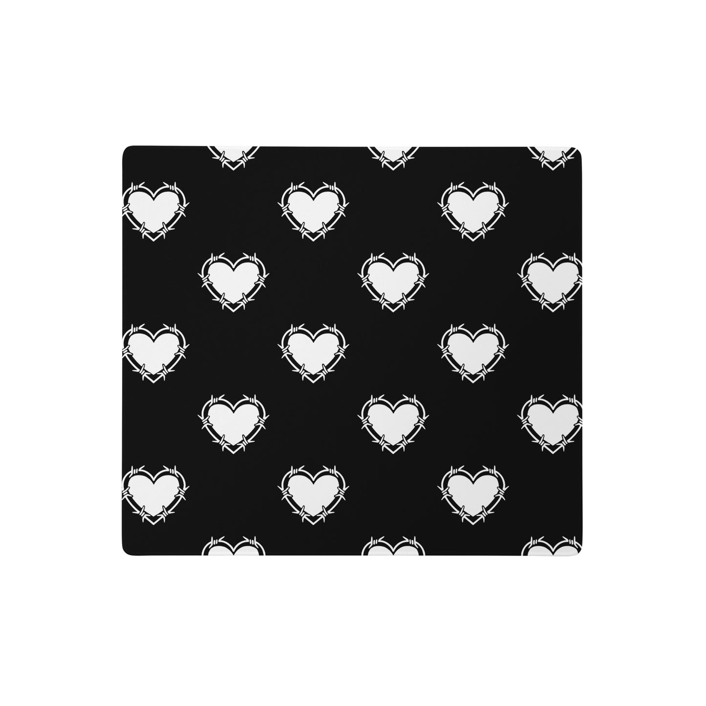 Barbed Heart Pattern Mouse Mat