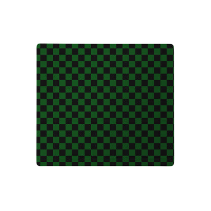 Green Checkerboard Mouse Mat