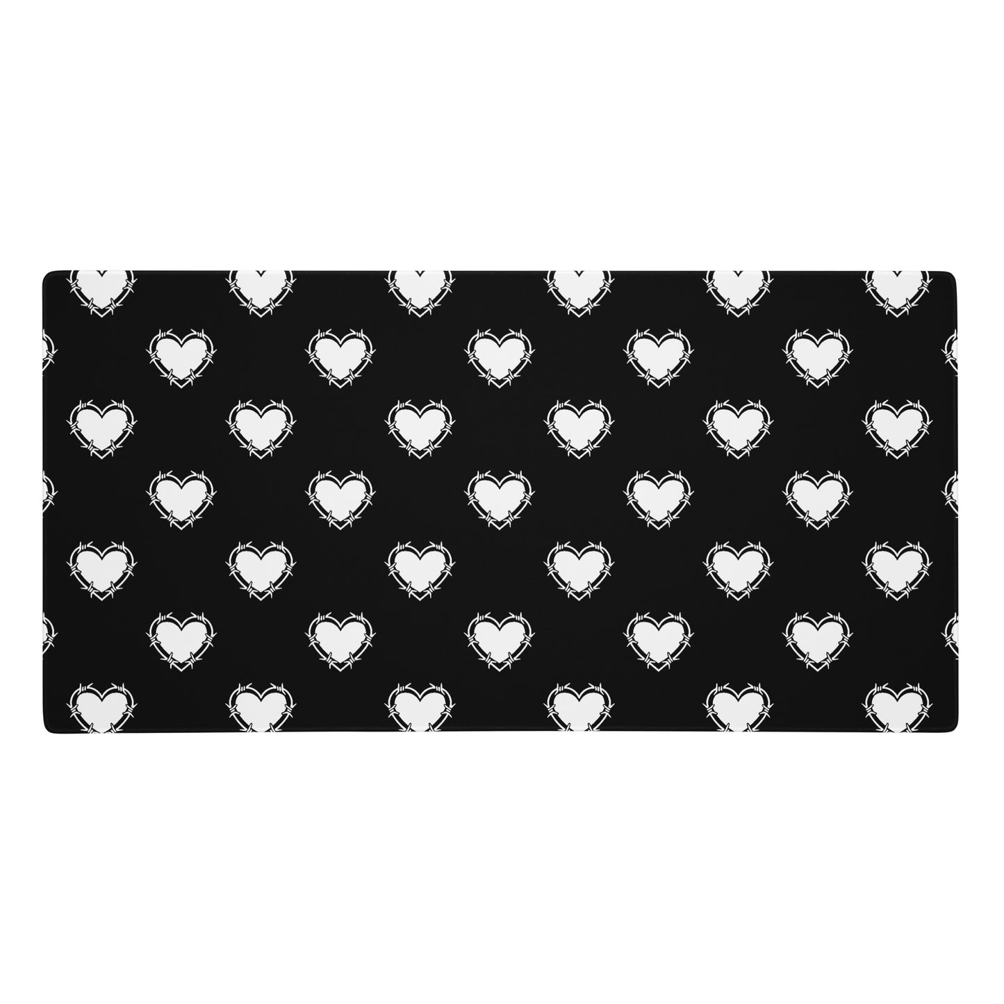 Barbed Heart Pattern Mouse Mat