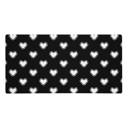 Barbed Heart Pattern Mouse Mat