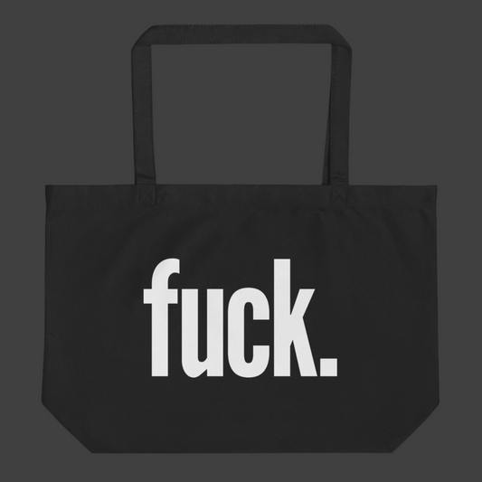 fuck. - Tote Bag - Blackout Boulevard