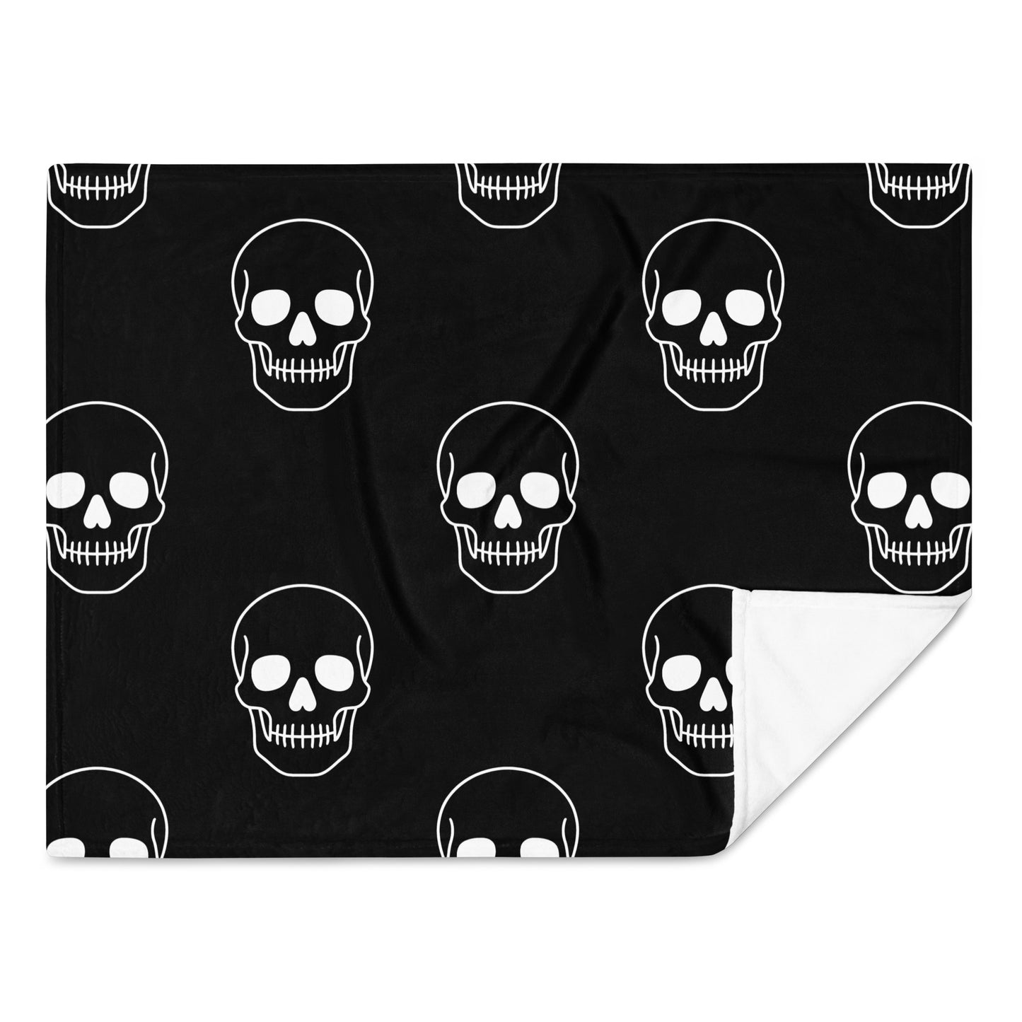 Skull Throw Blanket