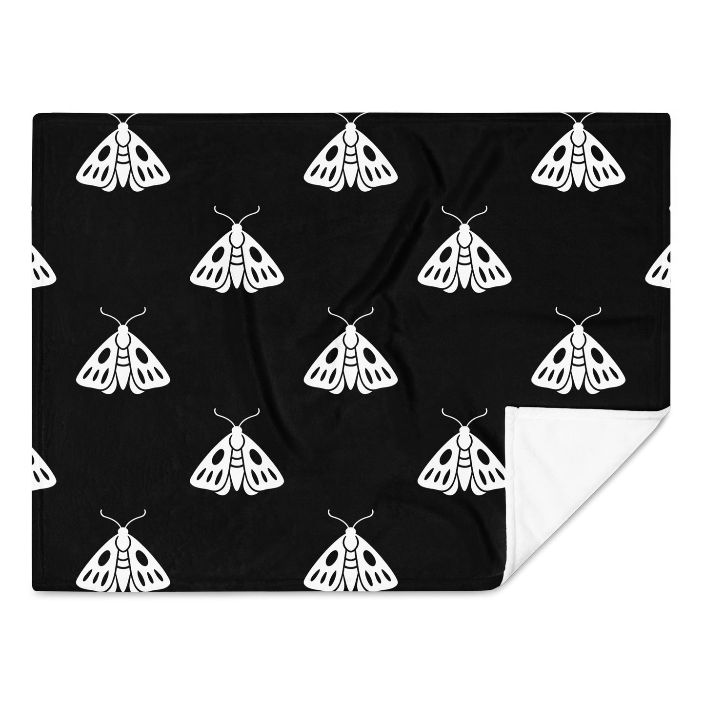 Moth Throw Blanket
