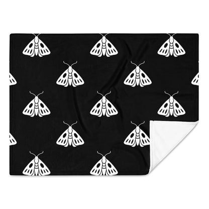 Moth Throw Blanket