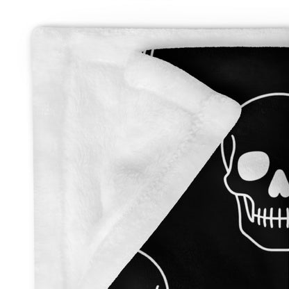Skull Throw Blanket