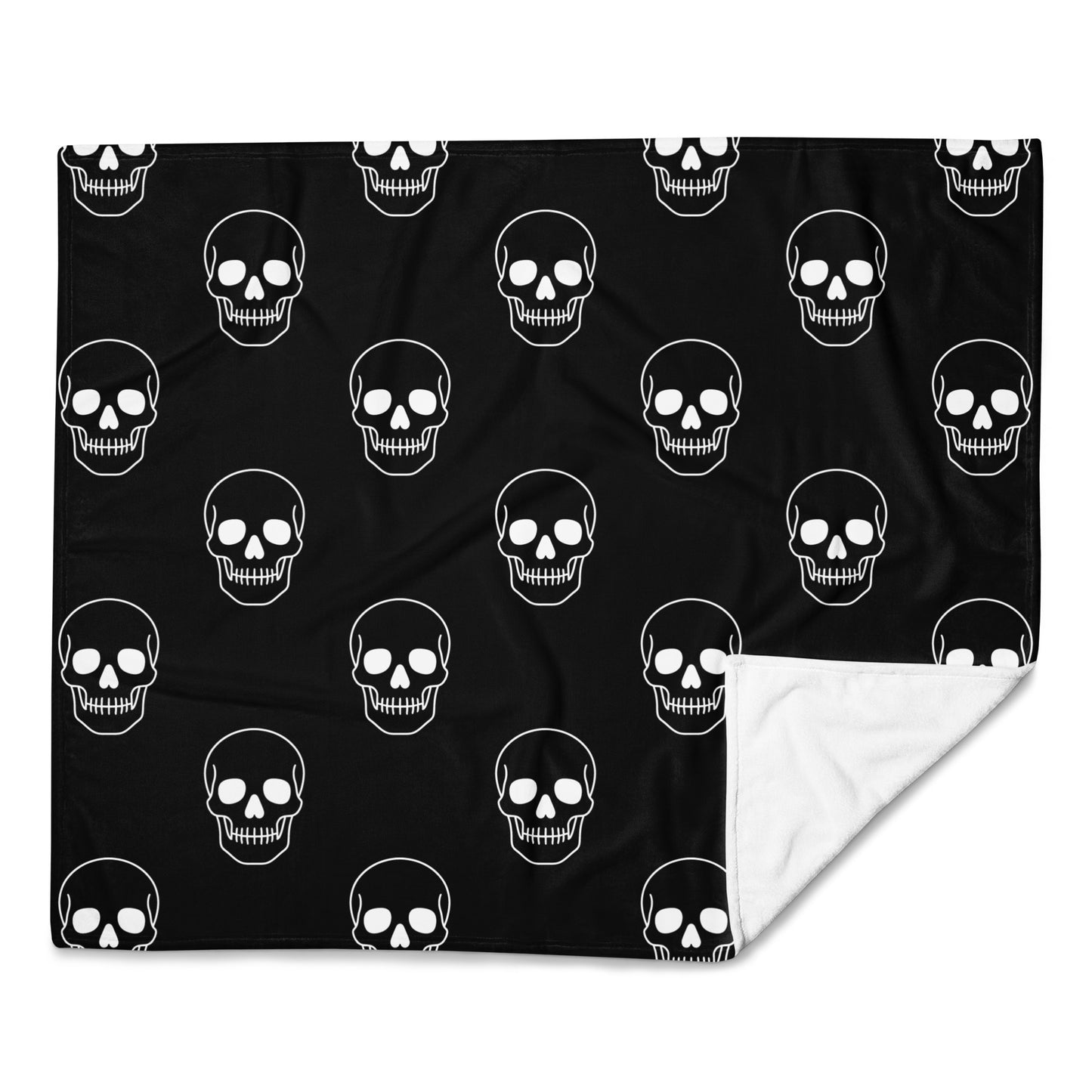 Skull Throw Blanket