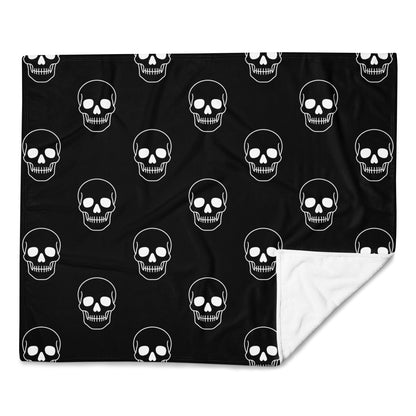 Skull Throw Blanket