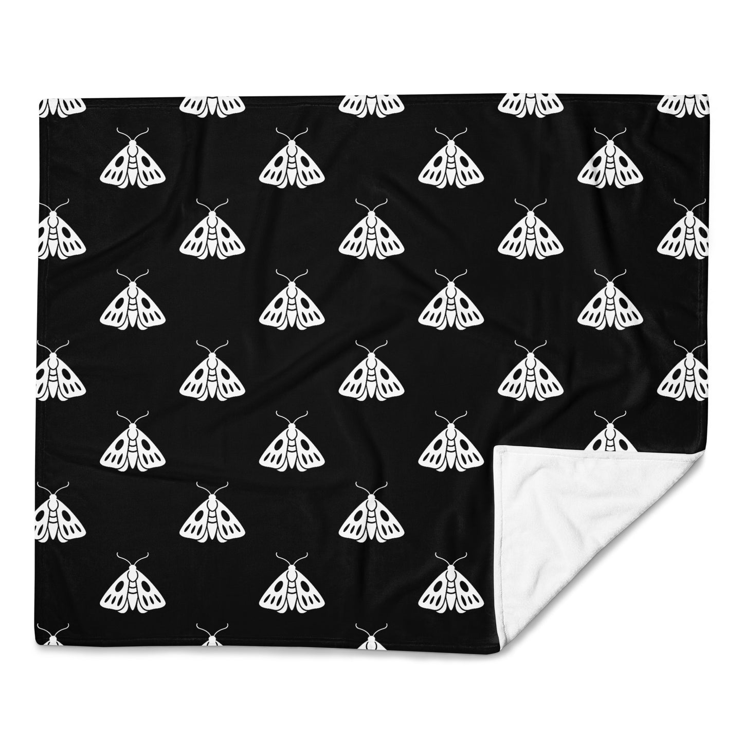 Moth Throw Blanket