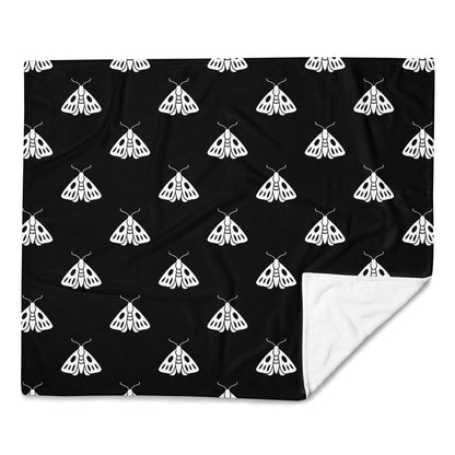 Moth Throw Blanket