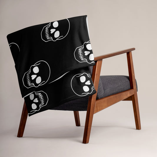 Skull Throw Blanket