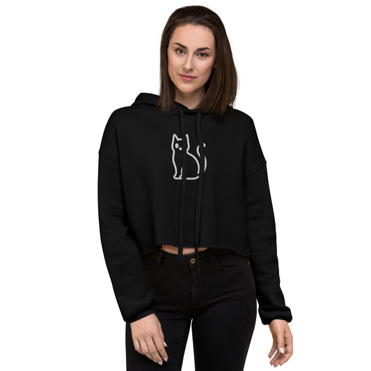 Familiar Cropped Hoodie