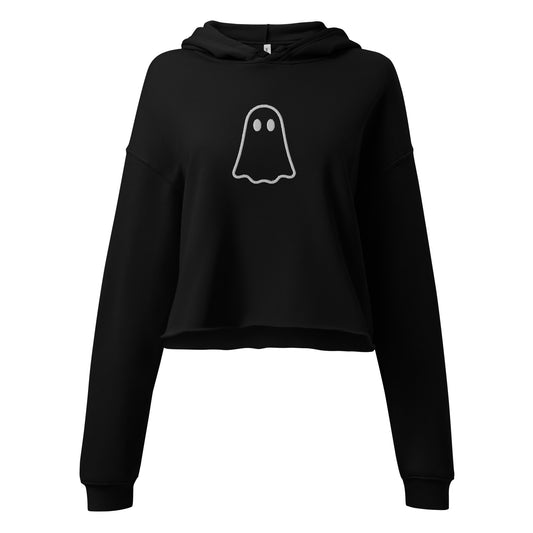 Ghost Cropped Hoodie